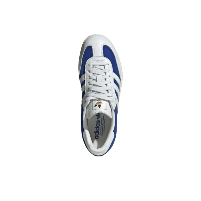 Adidas Samba Og Crystal White Royal Blue-3