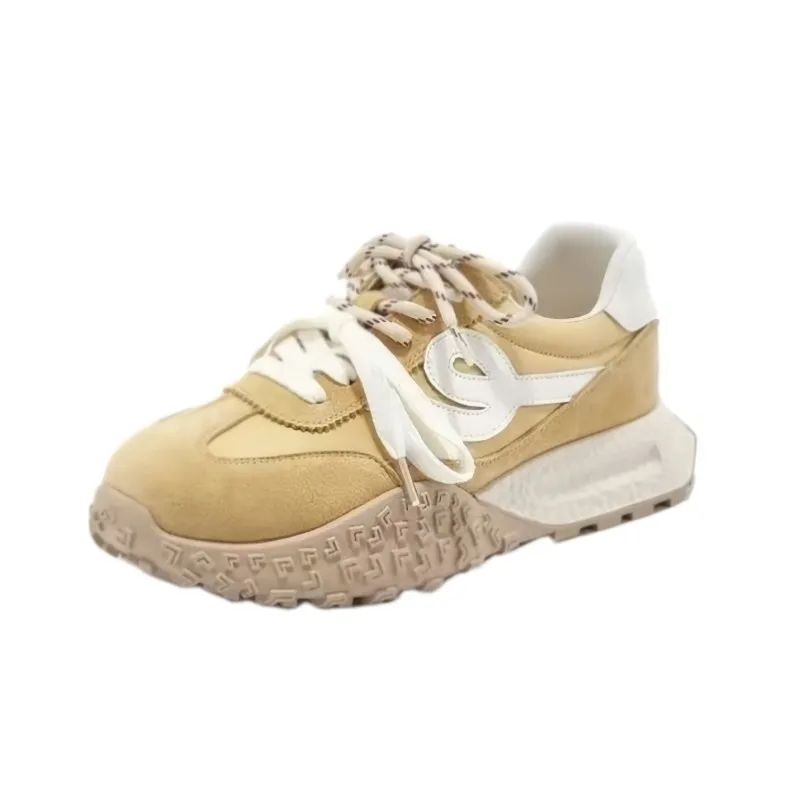 BINGO DUCK Slip Resistant Height Increasing Low Top Casual Shoes Women's-7