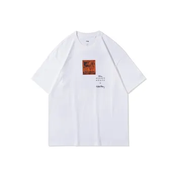 LiNing x Disney Mickey X Keith T Shirt Men's White