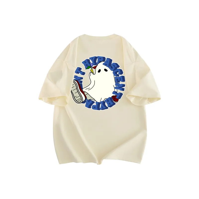 HYPASCENT Summer Drop Shoulder Sleeve T-Shirt Unisex-10