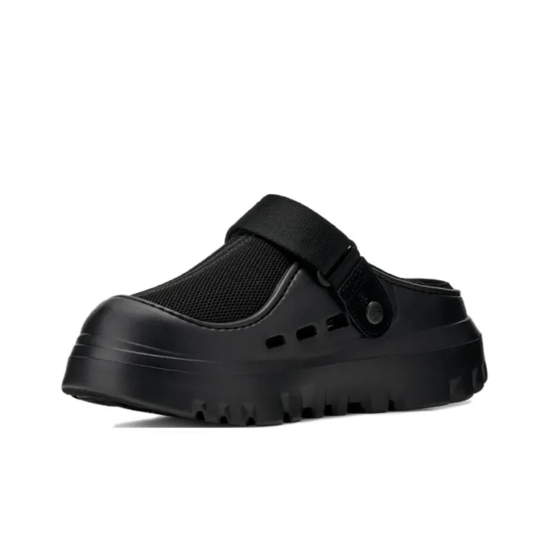 UGG Slip Resistant Wrap toe Slippers Unisex Black-1