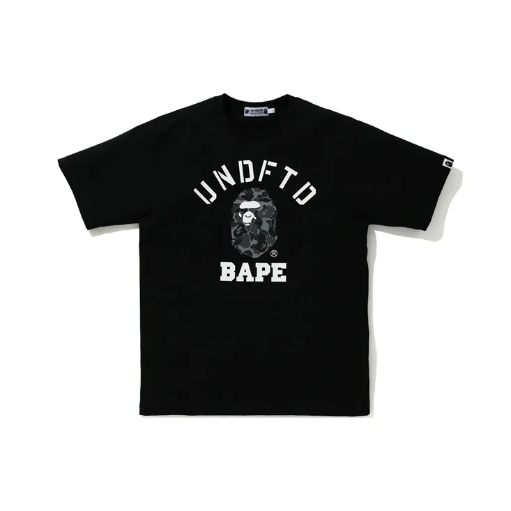 Bape X Undefeated College Tee-0