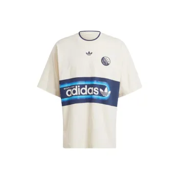 Adidas Originals BLOKEPOP T Shirt Men's Wonder White