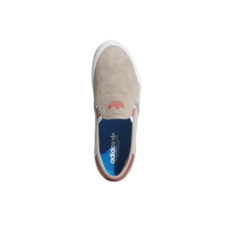 Adidas Shmoofoil Slip On Putty Beige Preloved Ruby Beige-4