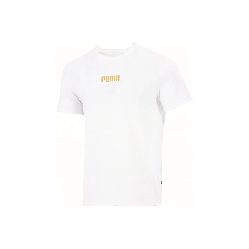 PUMA T Shirts Men White-0