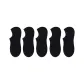 [5 Pack, Boneless 100% cotton]5 Pack Black