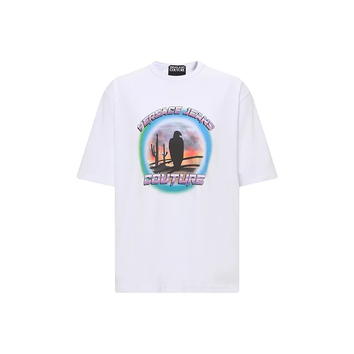 VERSACE JEANS COUTURE SS22 T Shirt Men's White-0