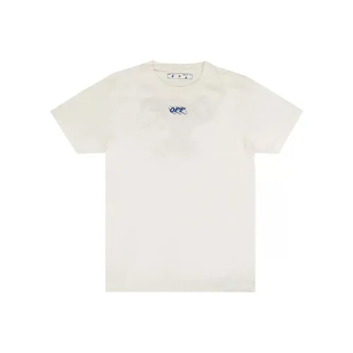 OFF WHITE SS23 T Shirt Regular Fit Men's White