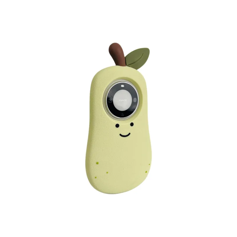 Sopi Silicone Material 3D Effect Snow Pear M Phone Cases Compatible With Huawei Mate 60/60 Pro/Pura 70/70 Pro+-1