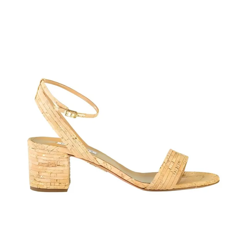 AQUAZZURA One Strap Sandals Women's Yellow-1