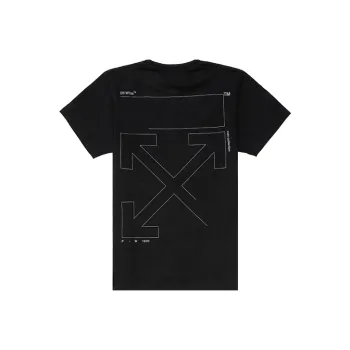 OFF WHITE Oversized Fit Backbone T Shirt