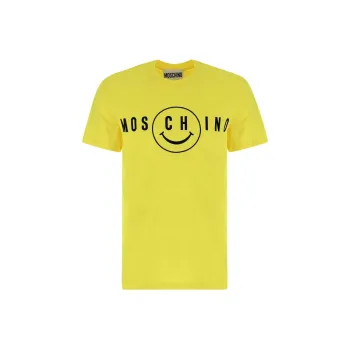 MOSCHINO T-Shirts Men Yellow