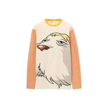 LOEWE X Howl's Moving Castle T Shirts Unisex Beige