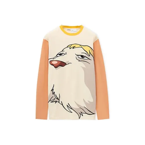 LOEWE X Howl's Moving Castle T Shirts Unisex Beige