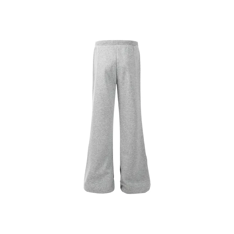 YINLEI Casual Pants Unisex Light Gray-1