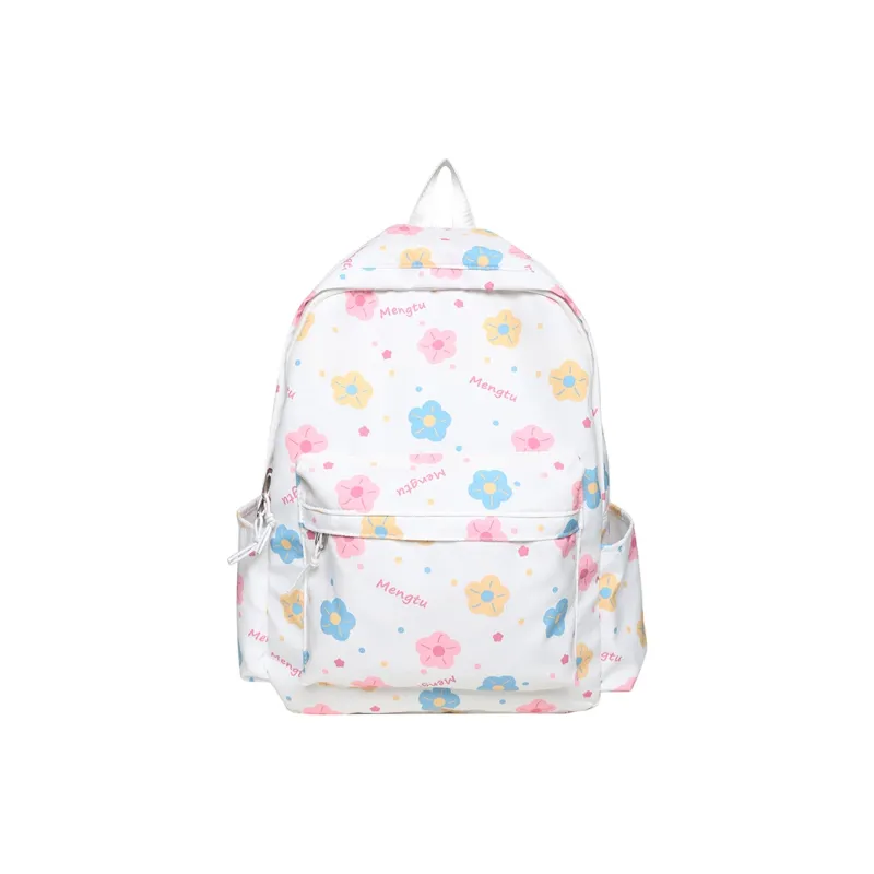 Travel Nylon Backpack Regular Unisex Multicolor-26