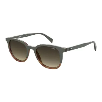 Levi's Polyamide Rectangular Sunglasses Unisex Green