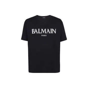 BALMAIN T Shirts Unisex Black