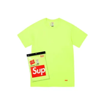 Supreme Hanes Tagless Tees 2 Pack