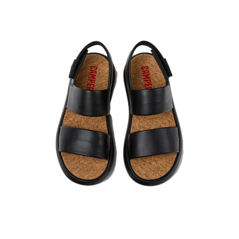 CAMPER Pelotas Flota Strap Sandals Women's Black-2