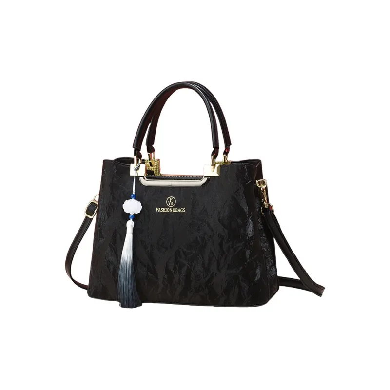 PINK·LAND PU Handbag Regular Women's Ecru/Pink/Green/Black-18