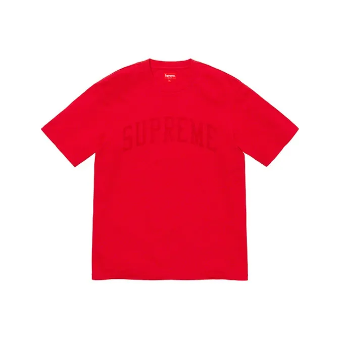 Supreme Chenille Arc Logo S/S Top-0
