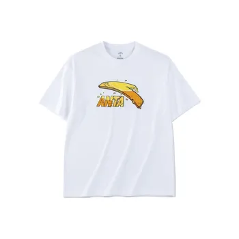 Anta T Shirt Unisex Snowflake White