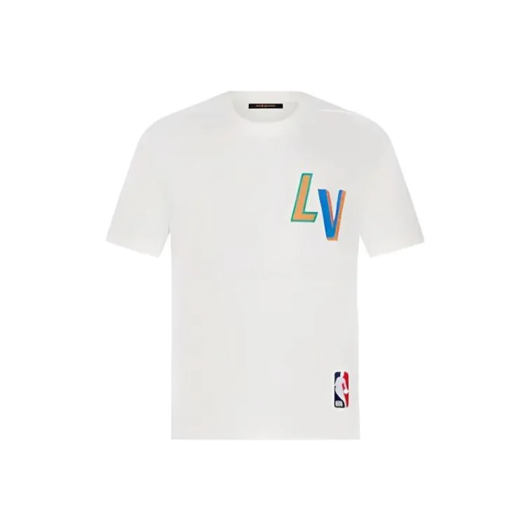LOUIS VUITTON X Nba Basketball Short Sleeved T shirt-0