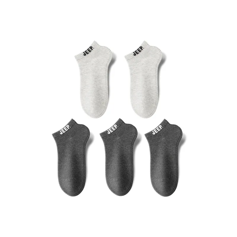 Jeep No Show Socks Unisex Combo Set-9