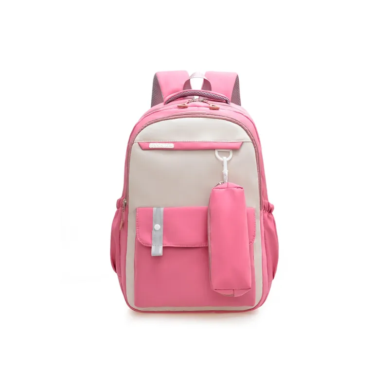 Yalu Nylon Backpack Regular Unisex Blue/Black/Pink/Purple/Red-8