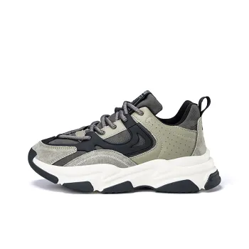 Boogie Bear Slip Resistant Cushioning Low Top Chunky Sneakers Men's