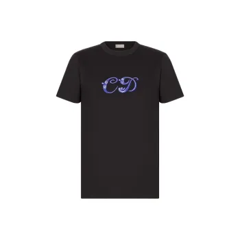DIOR X Kenny Scharf Cd Logo T Shirt