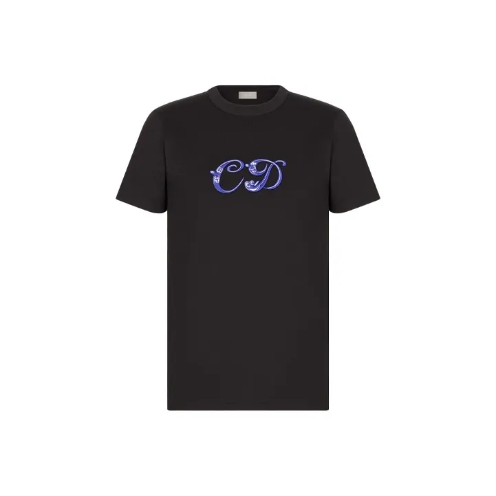 DIOR X Kenny Scharf Cd Logo T Shirt-0