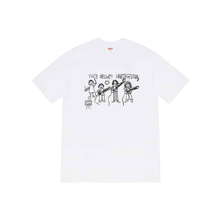 Supreme The Velvet Underground Drawing Tee - POIZON