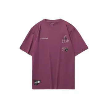 LiNing T Shirt Unisex Grape Purple