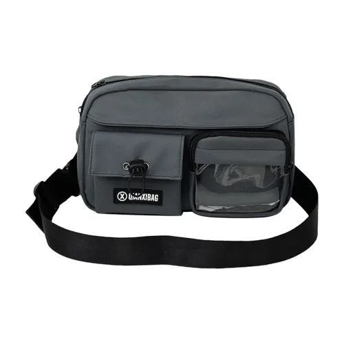 PAIBLOKS Nylon Sling Bag Unisex Multicolor