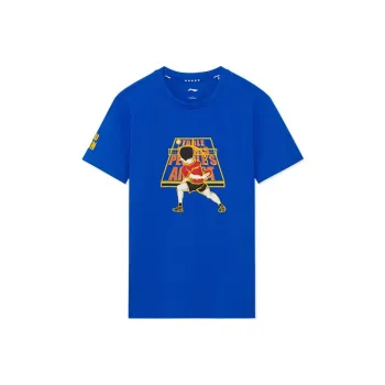 LINING Table Tennis Clothing Men Crystal Blue