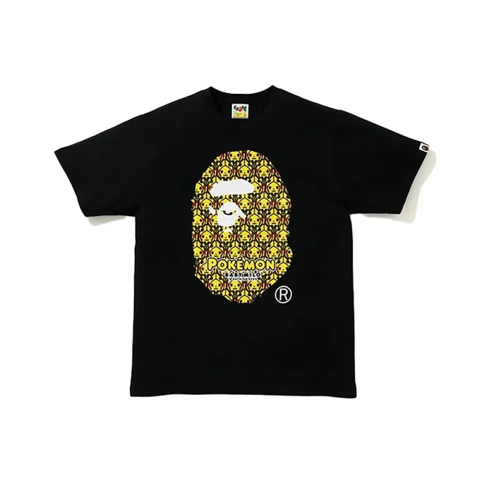 Bape X Pokemon Kids Ape Head Tee #1-0