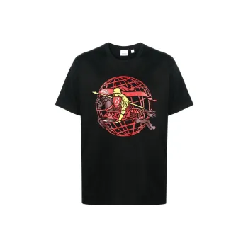 Burberry SS23 Regular T Shirt Men's Black