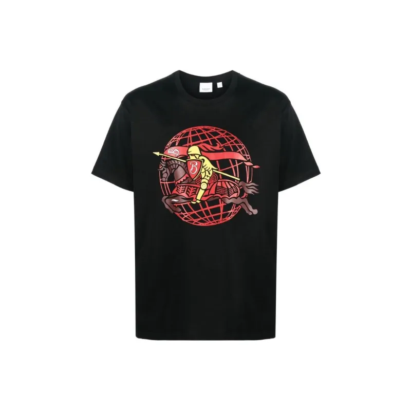 Burberry SS23 Regular T Shirt Men's Black-0