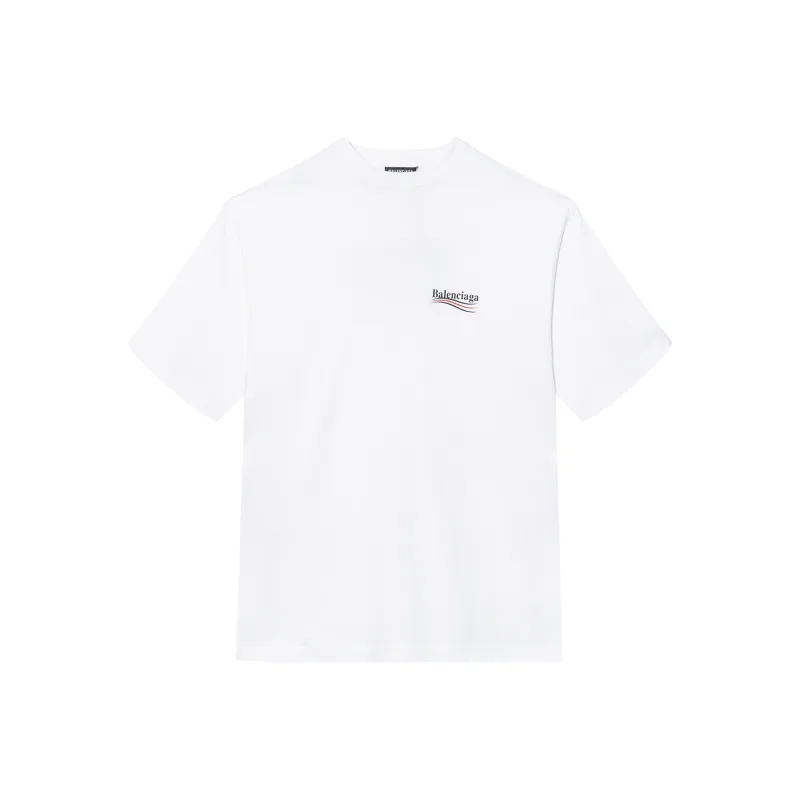 Balenciaga Political Campaign Large Fit T Shirt-0