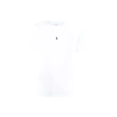 Polo Ralph Lauren Logo Embroidered Crewneck T Shirt