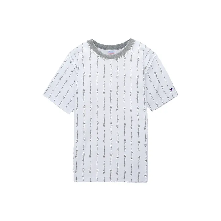 Champion SS22 Crew Neck Fitted Straight Short Sleeved T Shirt Japan Version Unisex-4