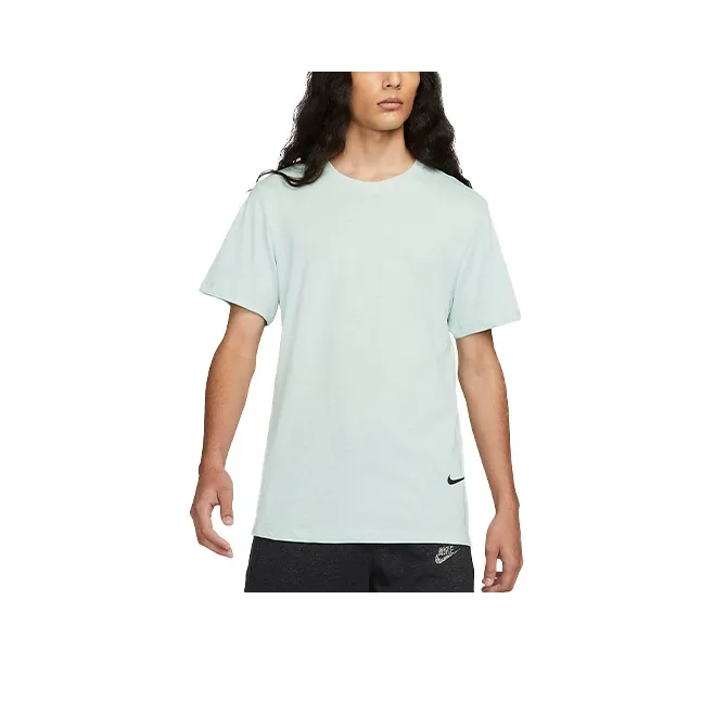 Nike T-Shirts Men Cream Green-0