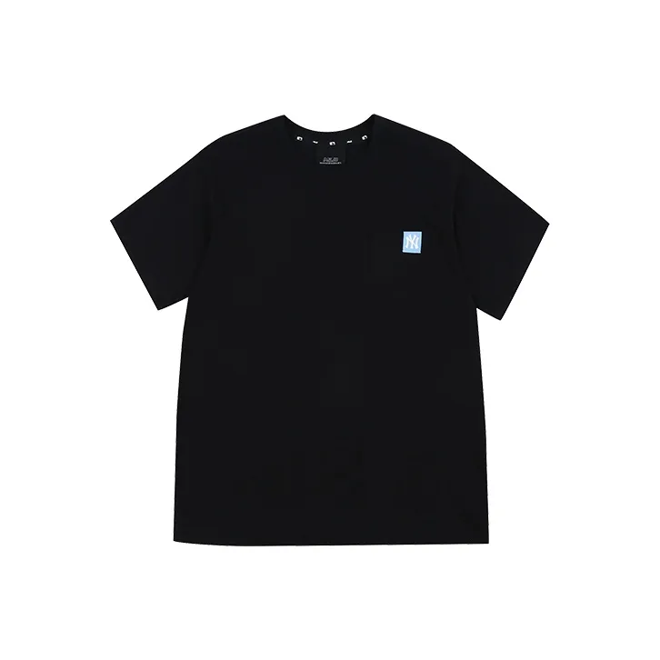 MLB Drop Shoulder Sleeve T-Shirt Unisex Black-0