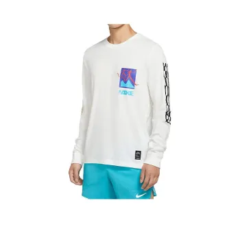 Nike T Shirts Men Sail White