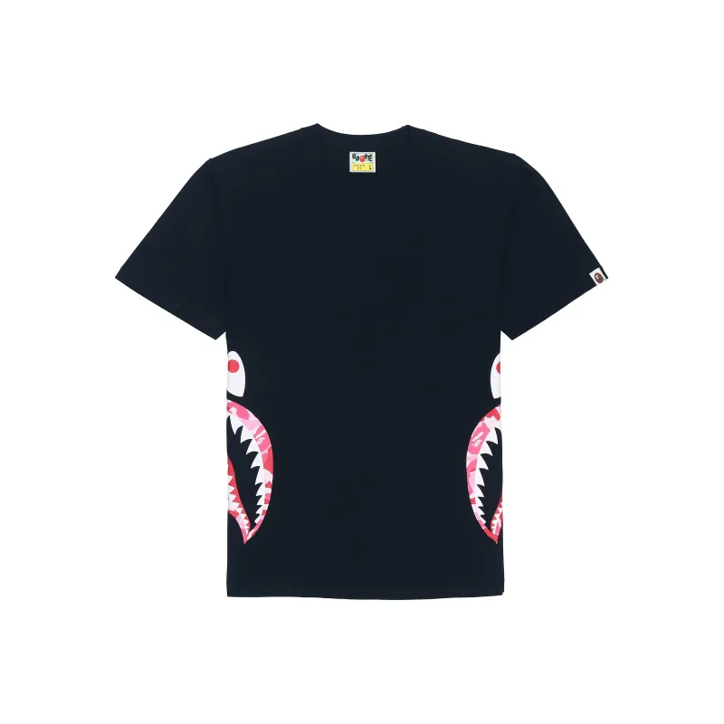 Bape Flame Side Shark Tee-4