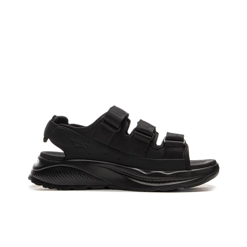 LiNing SOFT COCA Beach Sandals Unisex Black-1