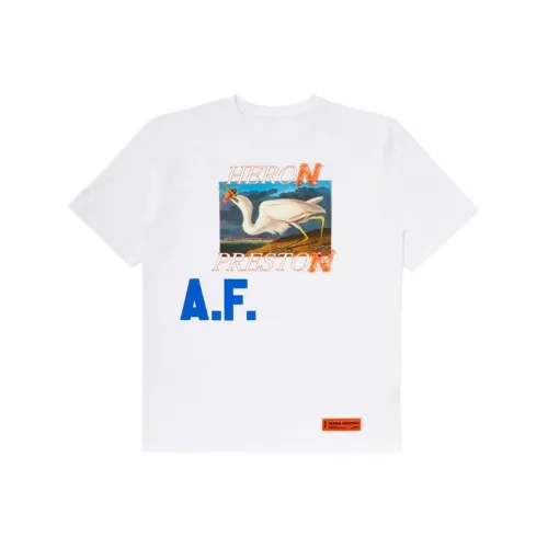 HERON PRESTON Logo Print Af T Shirt