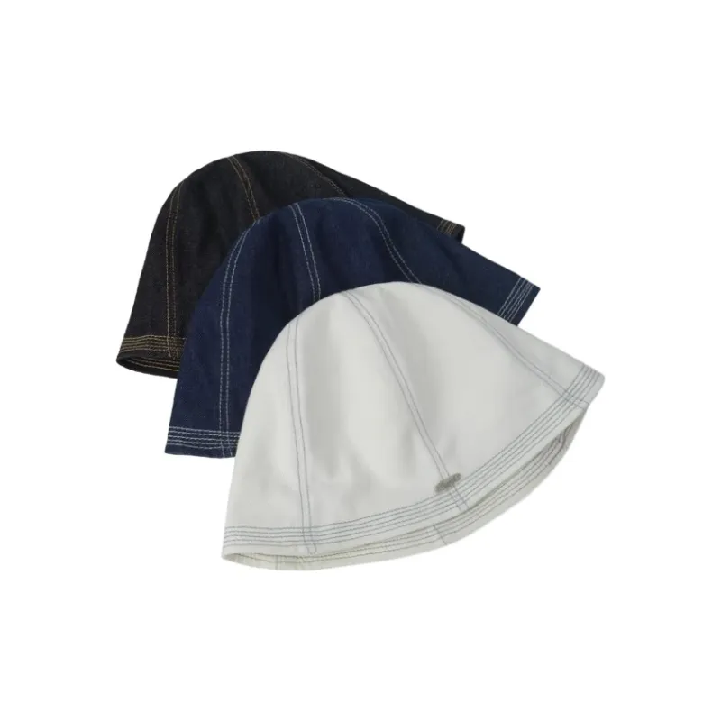 FREE RABBITⅡ Spring Fall Individual Korean Style Versatile Bucket Hat Sun Protection Bucket Hat Unisex-3